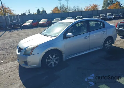 2012 Nissan Sentra 2.0 Sr из США, поврежденный, VIN 3N1AB6AP3CL709528